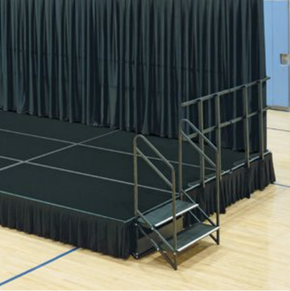 Stage Skirts for Rent Flooring & Stage Rentals Fleur de Lis Event